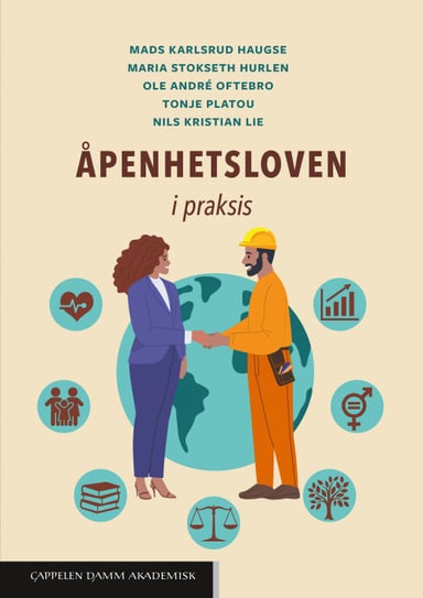 Omslag av "Åpenhetsloven i praksis"