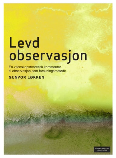 Omslag av "Levd observasjon"