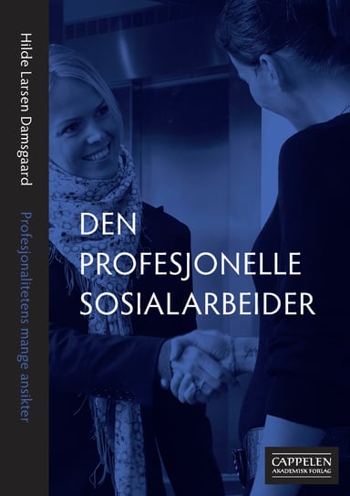 Omslag av "Den profesjonelle sosialarbeider"