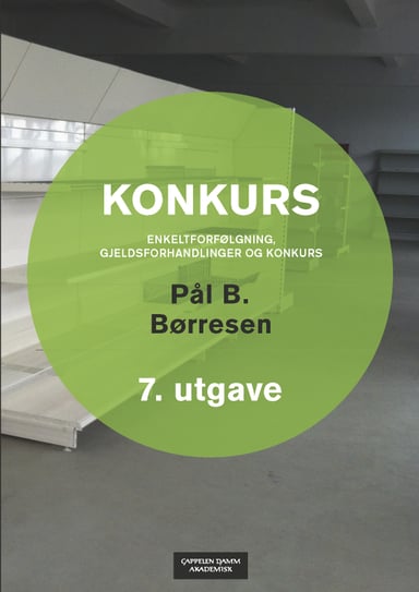 Omslag av "Konkurs"