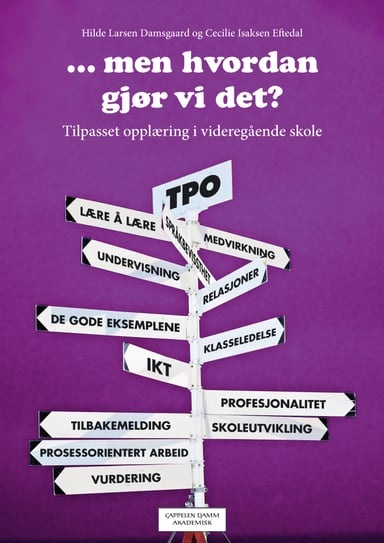 Omslag av "...men hvordan gjør vi det?"