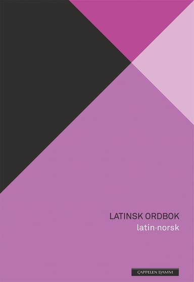 Omslag av "Latinsk ordbok"