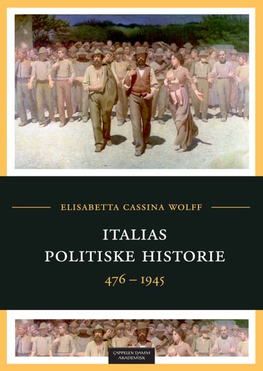 Omslag av "Italias politiske historie"