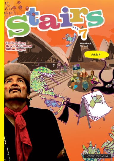 Omslag av "Stairs 7 Utgåve 2 Fasit Workbook"