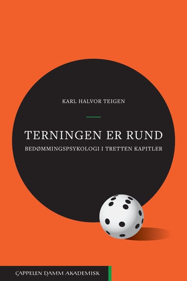 Omslag av "Terningen er rund"