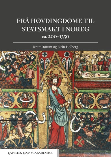 Omslag av "Frå høvdingdøme til statsmakt i Noreg"