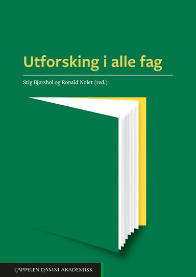 Omslag av "Utforsking i alle fag"