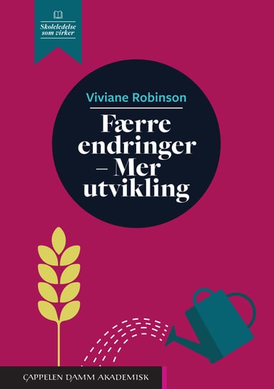Omslag av "Færre endringer - Mer utvikling"