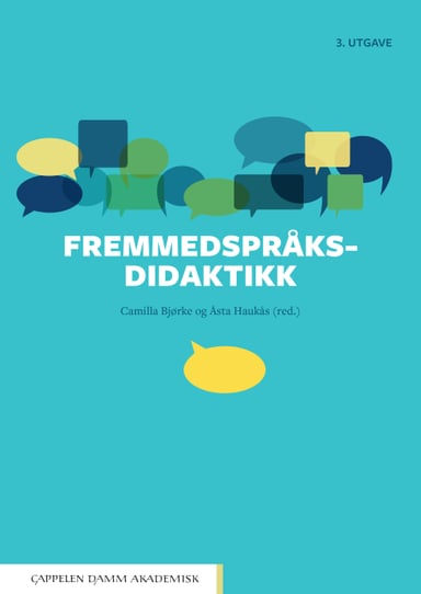 Omslag av "Fremmedspråksdidaktikk"