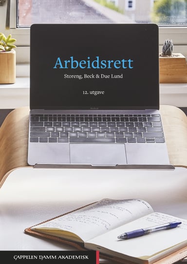 Omslag av "Arbeidsrett"