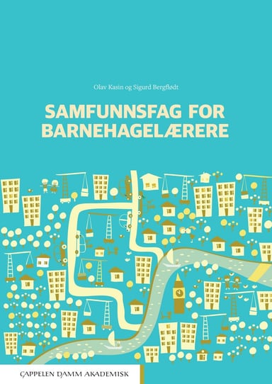 Omslag av "Samfunnsfag for barnehagelærere"