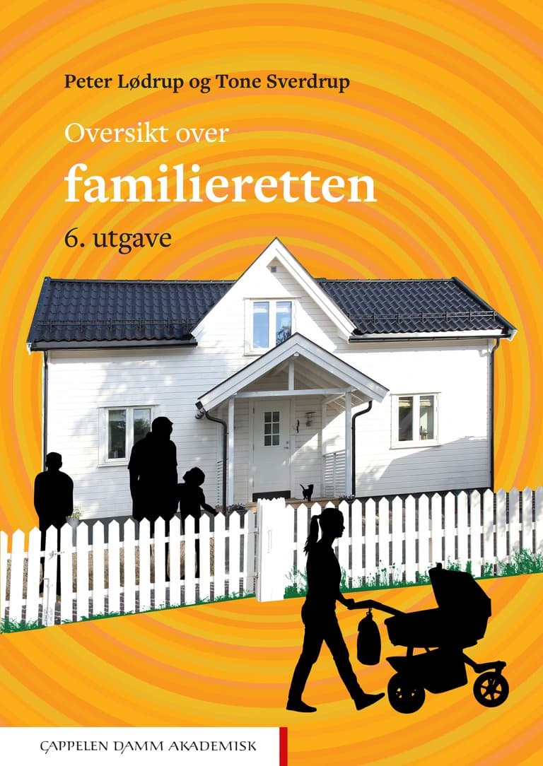 Omslag Oversikt over familieretten av Peter Lødrup og Tone Sverdrup (Heftet)