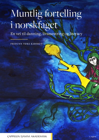 Omslag av "Muntlig fortelling i norskfaget"