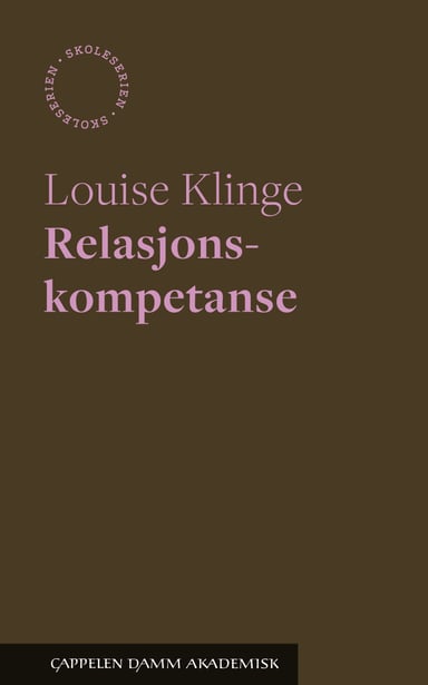 Omslag av "Relasjonskompetanse"