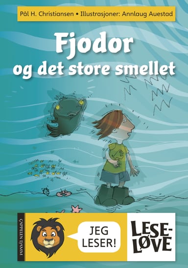 Omslag av "Leseløve - Fjodor og det store smellet"