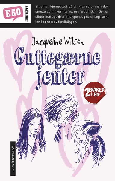 Omslag av "Guttegærne jenter / Stressa jenter"