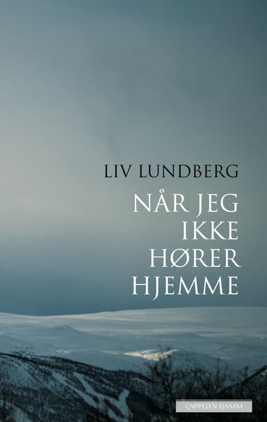 Omslag av "Når jeg ikke hører hjemme"