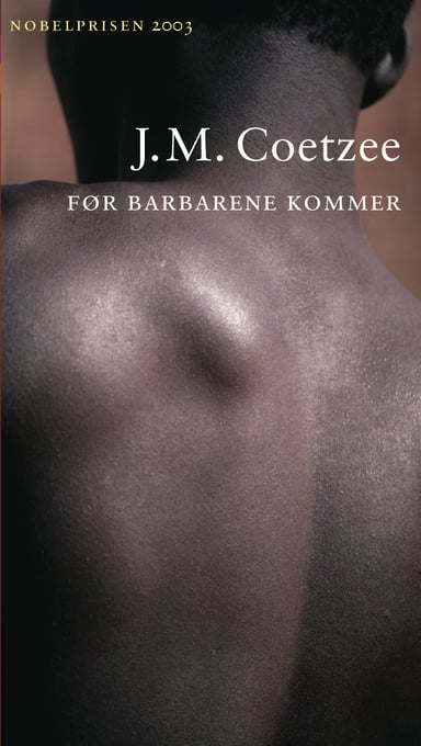 Omslag av "Før barbarene kommer"