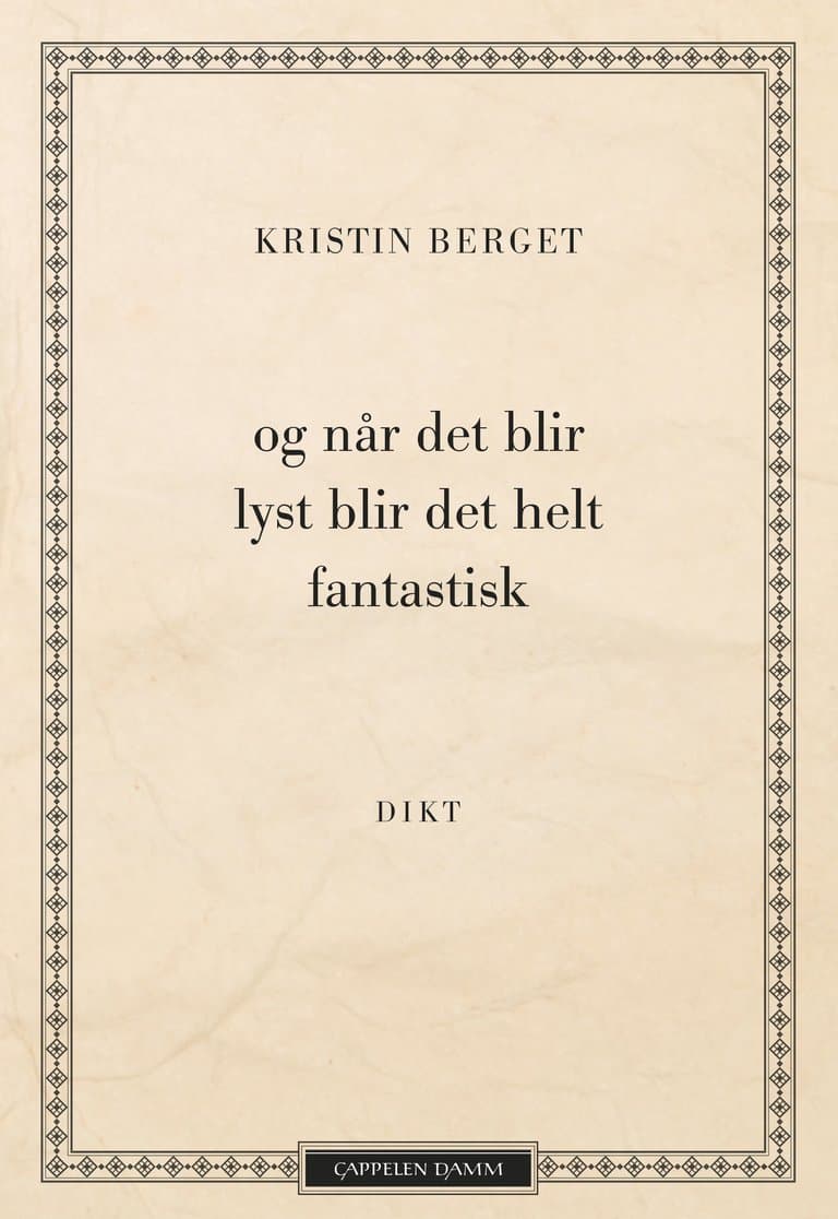 Omslag og når det blir lyst blir det helt fantastisk av Kristin Berget (Ebok)