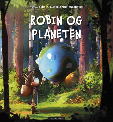 Omslag av "Robin og Planeten"