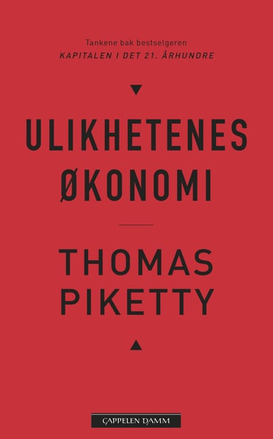 Omslag av "Ulikhetenes økonomi"