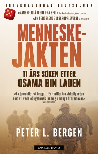 Omslag av "Menneskejakten: Ti års søken etter Osama bin Laden"