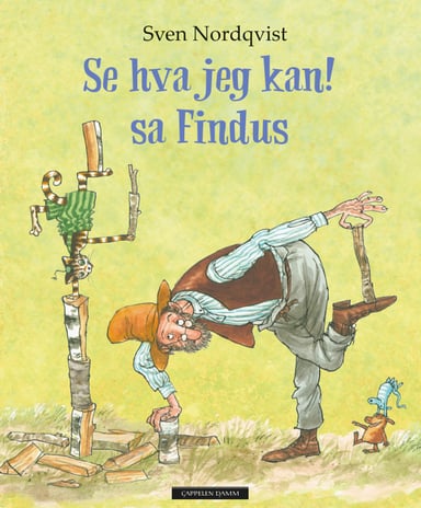 Omslag av "Se hva jeg kan! sa Findus"