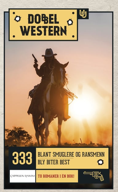 Omslag av "Blant smuglere og ransmenn/Bly biter best"