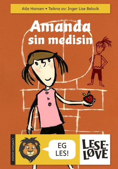 Omslag av "Leseløve - Amanda sin medisin"