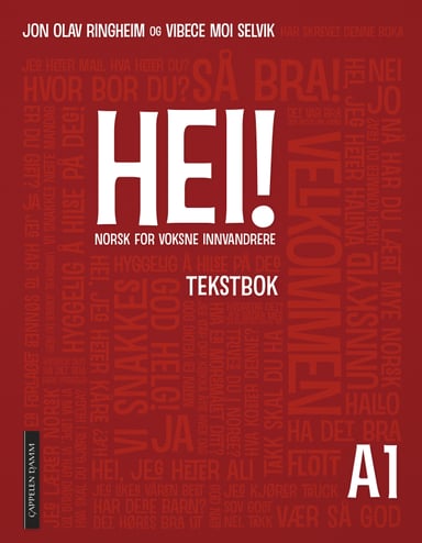 Omslag av "Hei! A1 Tekstbok"
