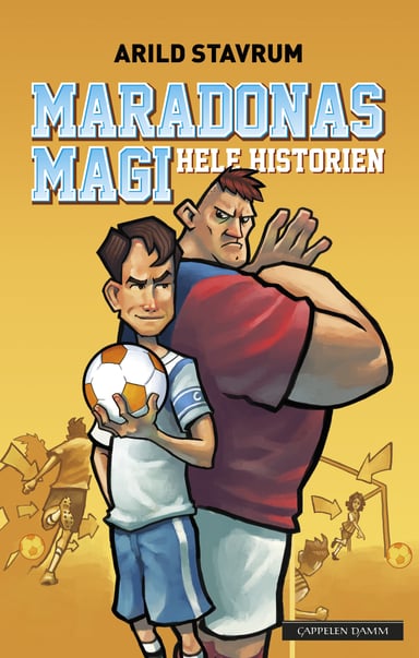 Omslag av "Maradonas magi - hele historien"