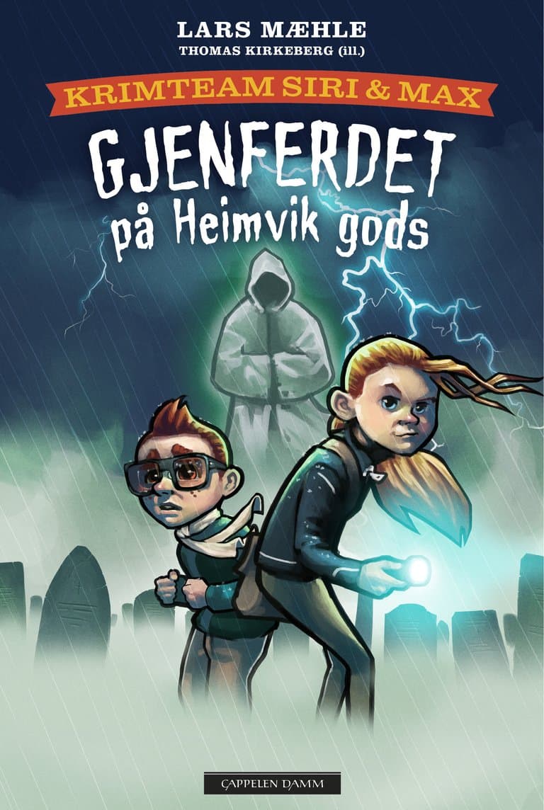 Omslag Gjenferdet på Heimvik gods av Lars Mæhle (Heftet)