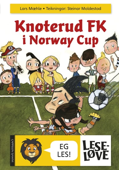 Omslag av "Leseløve - Knoterud FK i Norway Cup (Nynorsk)"