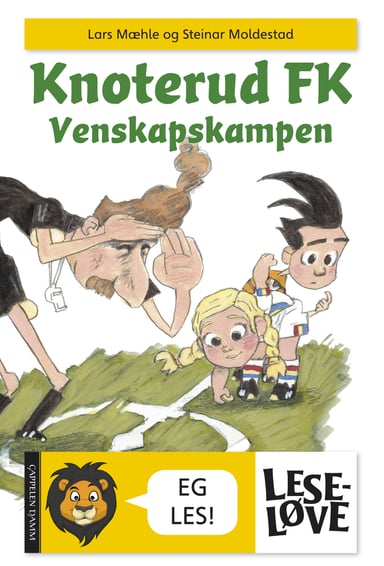 Omslag av "Leseløve - Knoterud FK Venskapskampen"