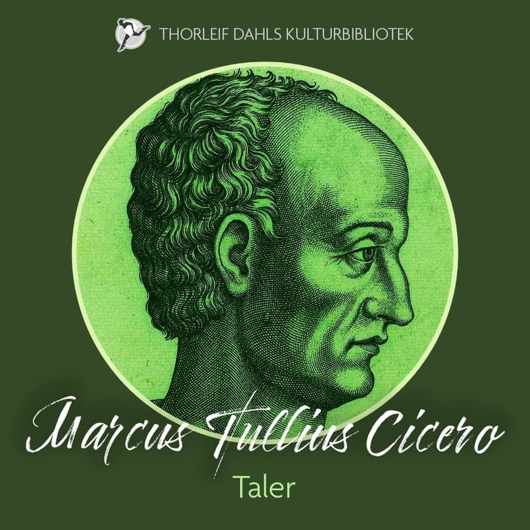 Omslag Taler av Marcus Tullius Cicero (Lydbok)