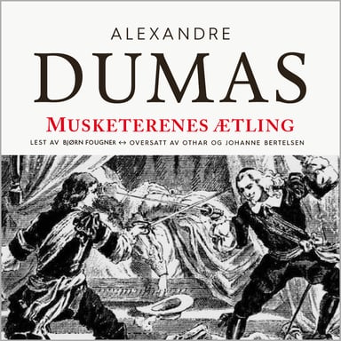 Omslag av "Musketerenes ætling"