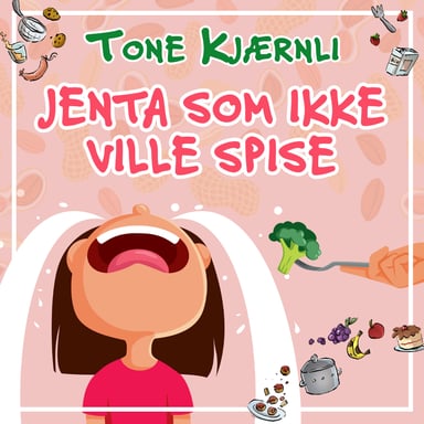 Omslag av "Jenta som ikke ville spise"