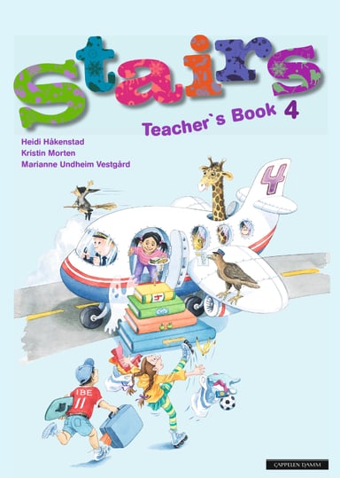 Omslag av "Stairs 4 Utgave 2 Teacher's Book"