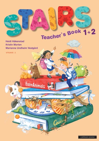 Omslag av "Stairs 1+2 Utgave 2 Teacher's Book"