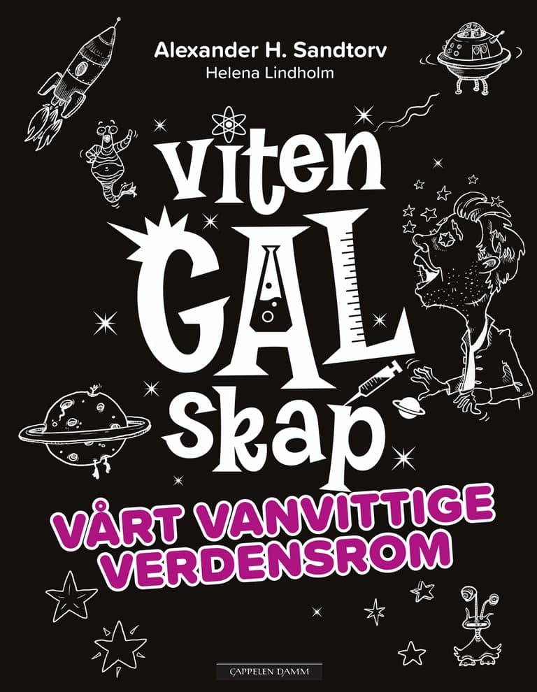 Omslag VitenGALskap 3: Vårt vanvittige verdensrom av Alexander H. Sandtorv (Ebok)