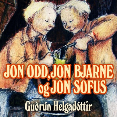 Omslag av "Jon Odd, Jon Bjarne og Jon Sofus"