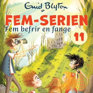 Omslag av "Fem befrir en fange"