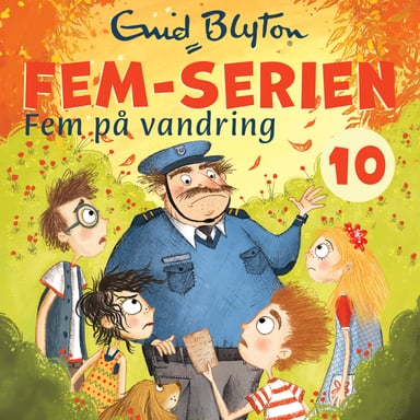 Omslag av "Fem på vandring"