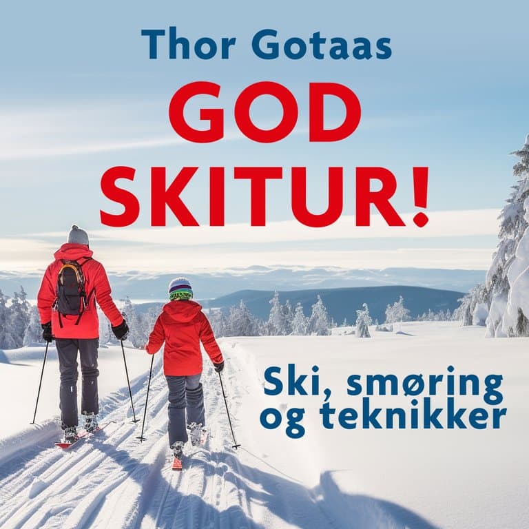 Omslag God skitur! - Ski, smøring og teknikker av Thor Gotaas (Lydbok)