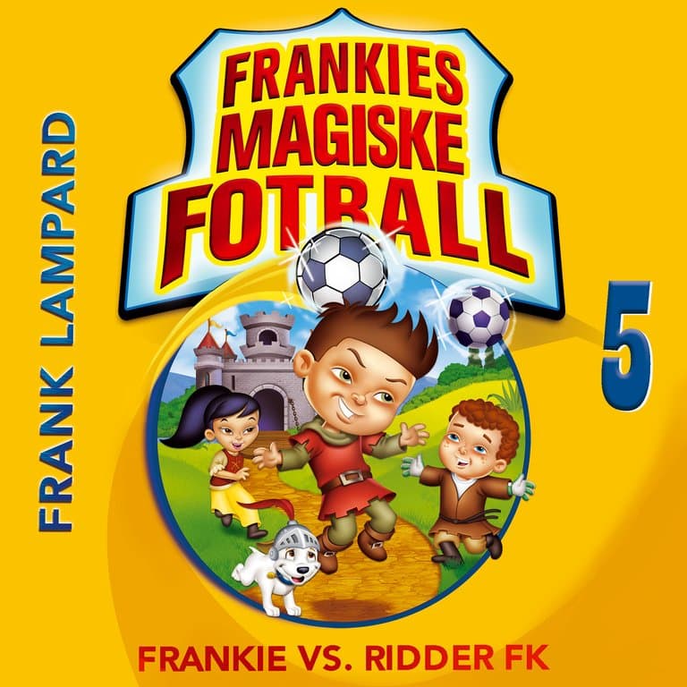 Omslag Frankie vs. Ridder FK av Frank Lampard (Lydbok)