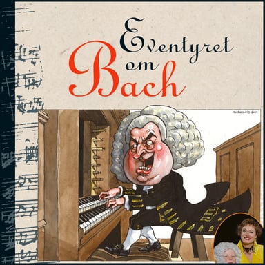 Omslag av "Eventyret om Bach"