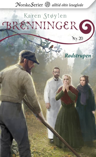 Omslag av "Rødstrupen"