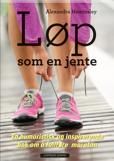 Omslag av "Løp som en jente"