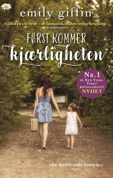 Omslag av "Først kommer kjærligheten"