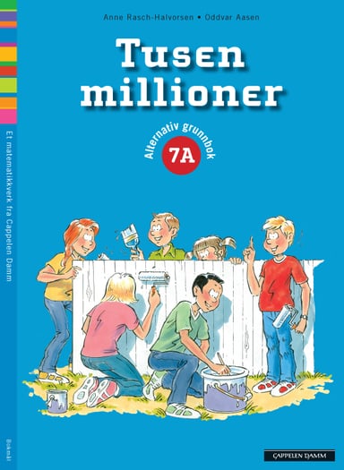 Omslag av "Tusen millioner 7A Alternativ grunnbok"